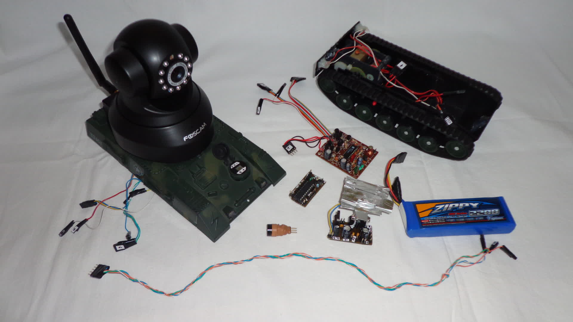 Wifi Tank - all parts