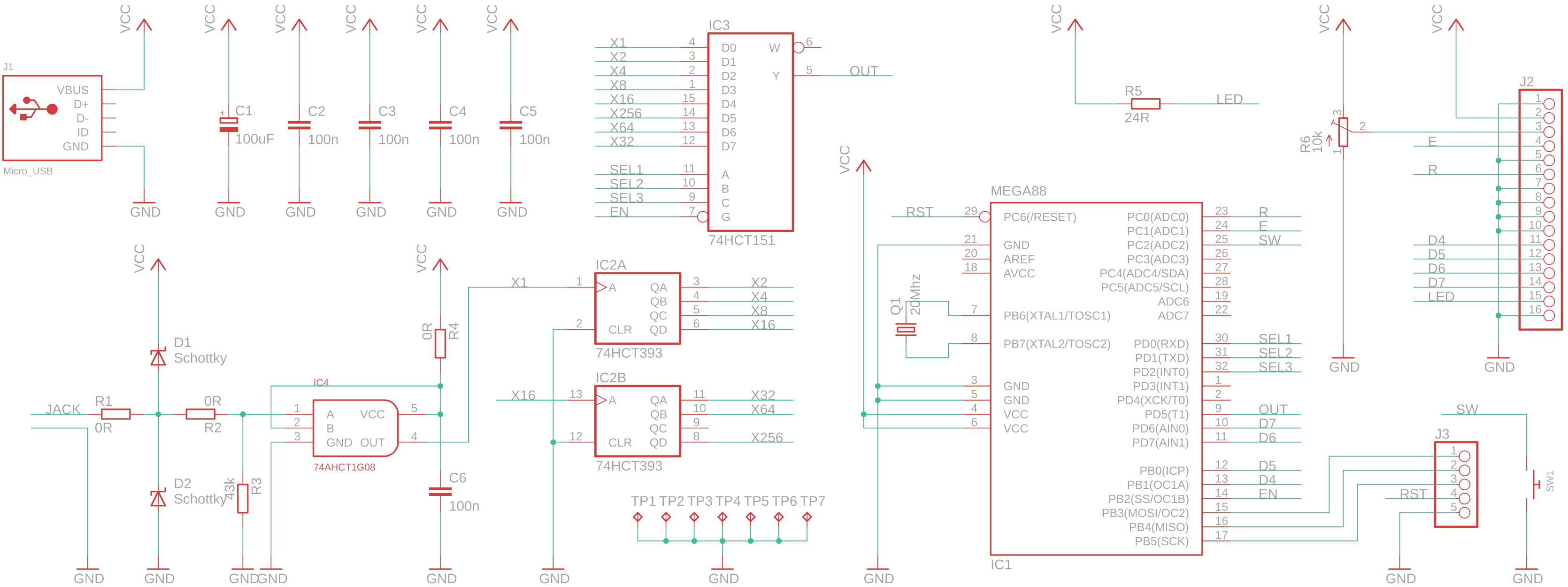 Frequency meter schematic